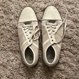 Kenneth Cole Reaction Cream Sneakers